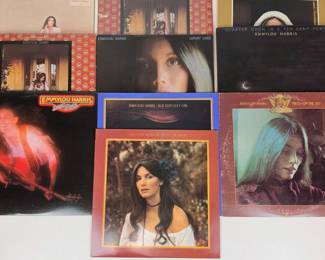 Lot 231 Emmylou Harris Vinyl Record Collection Elite Hotel, Pieces o
