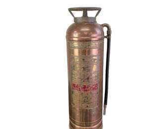Lot 004 1930s Red Star Model 303 2.5Gallon SodaAcid Fire Extinguis