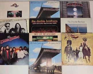 Lot 228 Doobie Brothers Vinyl Record Lot The Captain and Me, Minute