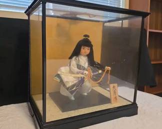ARS084 - Vintage Japanese Samurai Warrior Doll