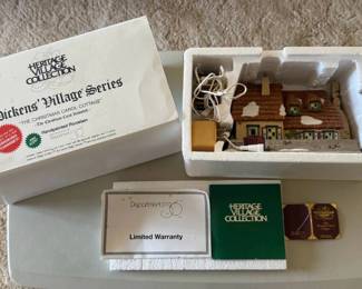 ARS070 - Dept 56 "The Christmas Carol Cottage" Porcelain