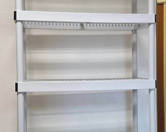 ARS039 - 5-Tier Plastic Storage Rack With Wire Cubes 