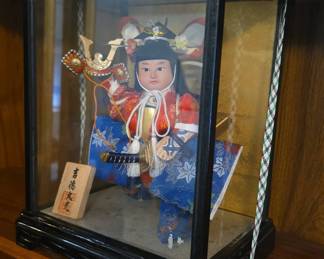 ARS083 - Vintage Japanese Samurai Warrior/Boy Doll