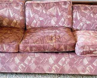 ARS026 - Patterned Pink Sofa