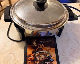 Vintage Electric Skillet Great working condition 
