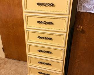 Vintage MCM Lingerie Chest Great condition!  23” x 16” x 51 1/2” Must be able to move and load yourself  **we have matching dresser and headboard for sale as well