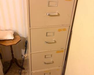 Metal Filing Cabinet Good condition  Must be able to move and load yourself