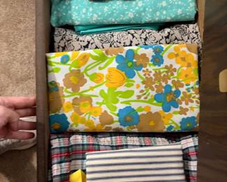 Fabric, ribbon, patterns & thread!