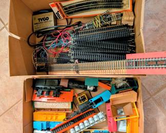 Vintage TYCO Clementine Electric Train Set