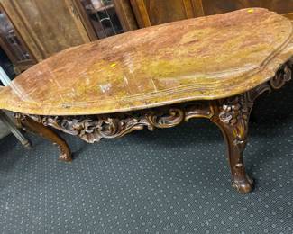Rouge marble top 