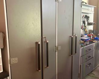 Garage storage cabinets