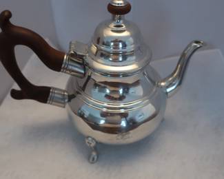 A/B silver plate tea pot