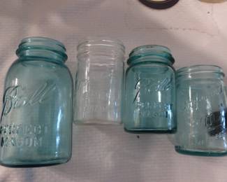 Vintage ball jars