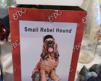 Dog statue