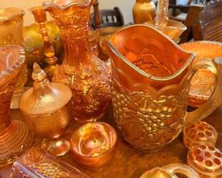 Orange glass