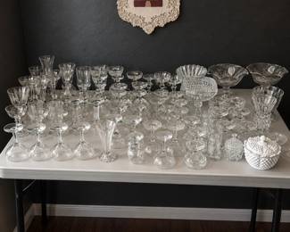 k Assorted Glassware
