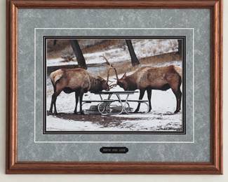 ar Fightin Over Lunch Wall Art Piece