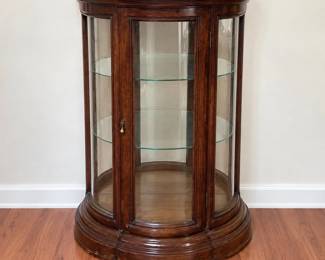 f Short Wooded Display Cabinet