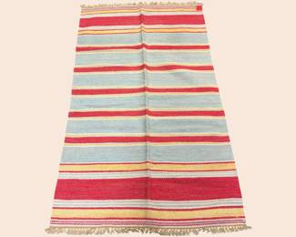 100% wool handwoven Kilim from Afghanistan
