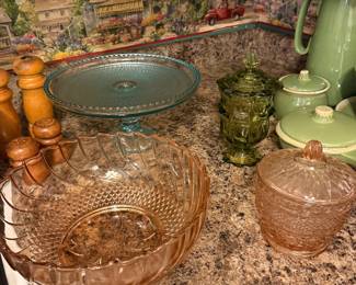 Depression glass.