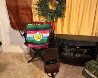 Masters memorabilia. Men’s items. Natural gas freestanding heater.