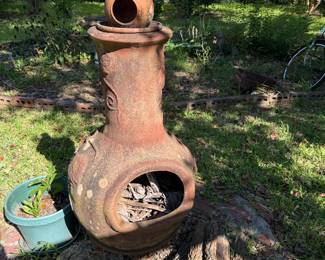 Vintage chimenea