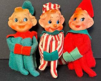 148 trioofvintageelfkneehuggerdolls