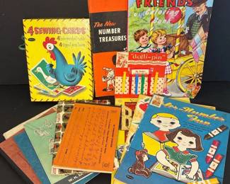 156 vintagechildrensactivitycoloringboo