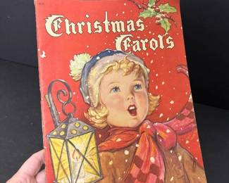 208 vintagewhitmanchristmascarolsbook