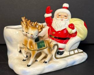 144 vintageleftonsantaclaussleighplante