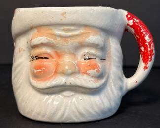 146 vintagesantaclausfacemug