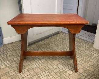 005 vermontmaplewoodenbench