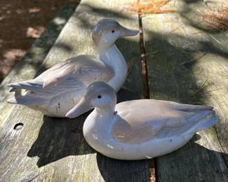 027 pairofotagirijapanceramicduckfigur