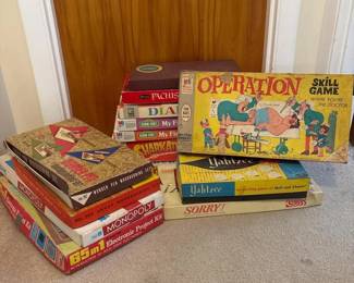 129 vintageboardgameswoodburningsetsele