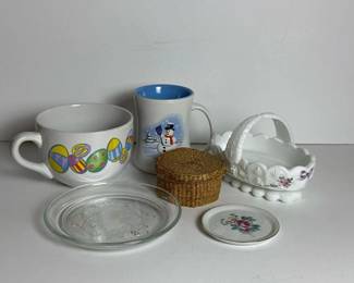 123 assortedmilkglassbasketwithembossed