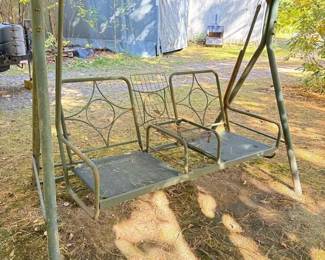 081 metaloutdoorgliderswing