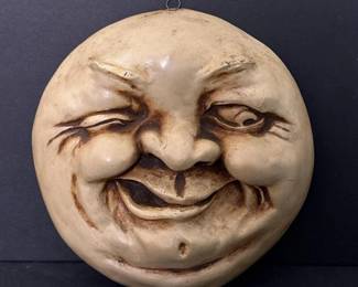 205 crescentmoonfacewallplaque