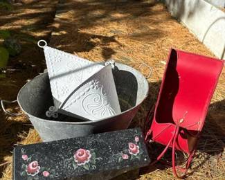 199 decorativemetalplanterhandpaintedtr