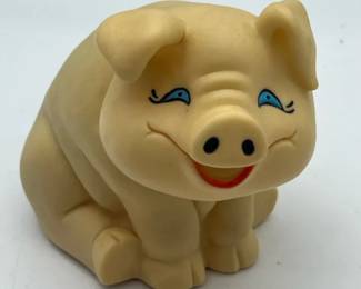 Vtg 1989 Radio Shack Refrigerator Pig Snack Alert Oinking Toy