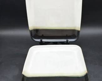 Sango China Eclipse Black Square Dinner Plates  4pc