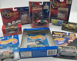 Vintage Nascar Diecast Cars  Winners Circle, Hot Wheels Pro Racing  More 7pc