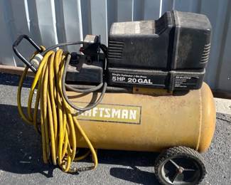 Craftsman 20gal 5HP Air Compressor with Wheels