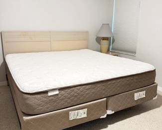 King Size Bed Headboard and Mattress