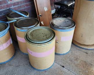 Round storage barrels