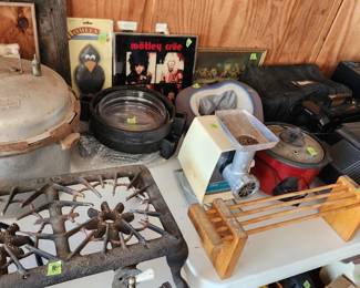 Burners pots etc