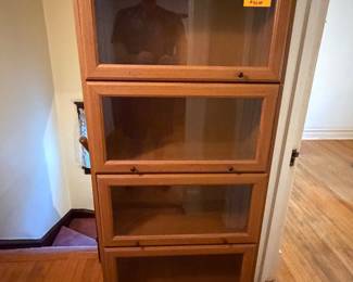 Modern barrister style book shelf