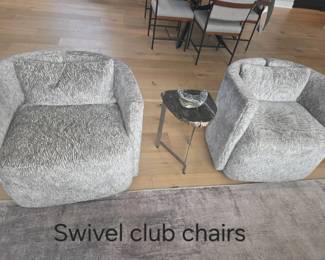 Custom swivel chairs 