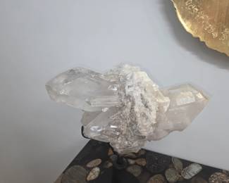LND/LUXE. Quartz Crystal cluster 