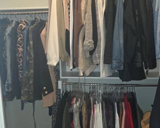 Closets full of women's designer clothing - many, many new w/tags