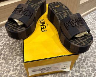 FENDI slides NEW in Box 